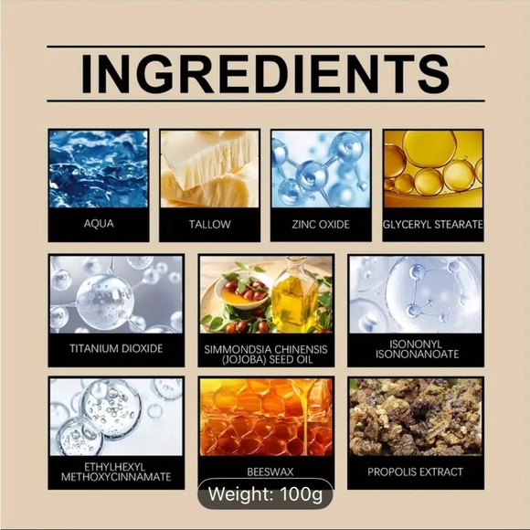 Sunscreen SPF 50 Tallow, Johoba , Bees Wax - Picture 5 of 5